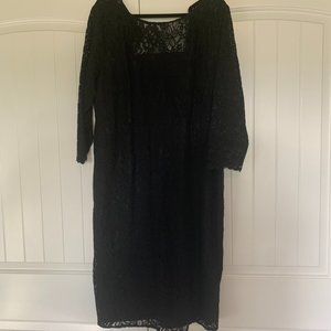 Beautiful Black Lace Cocktail Dress